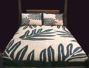Bedspread (Lauae Ulu Nui Design) *Email for Pricing & Options*